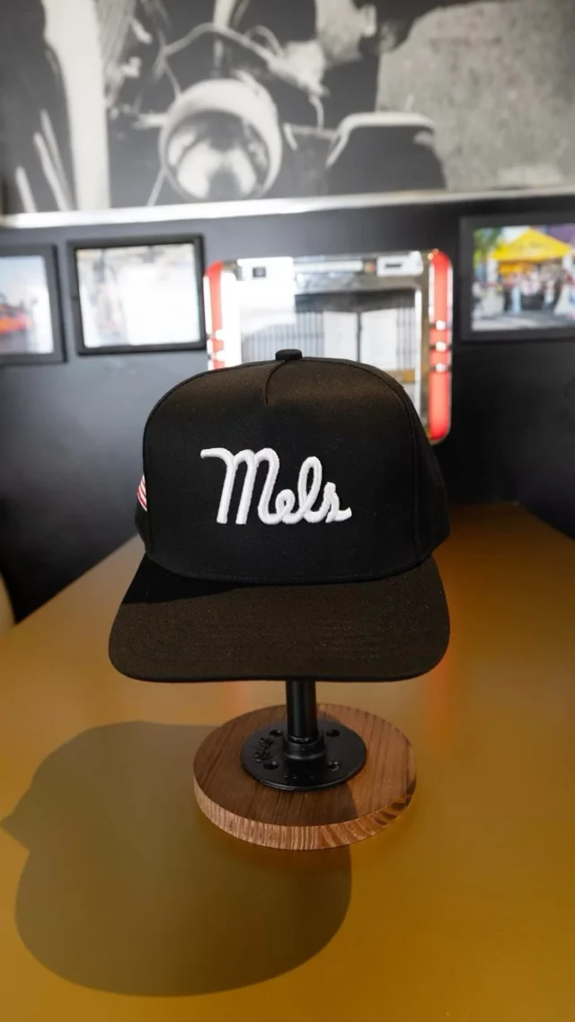 Discover the perfect accessory to top off your style! Grab your very own Mel’s hat. Available both in-store and online!